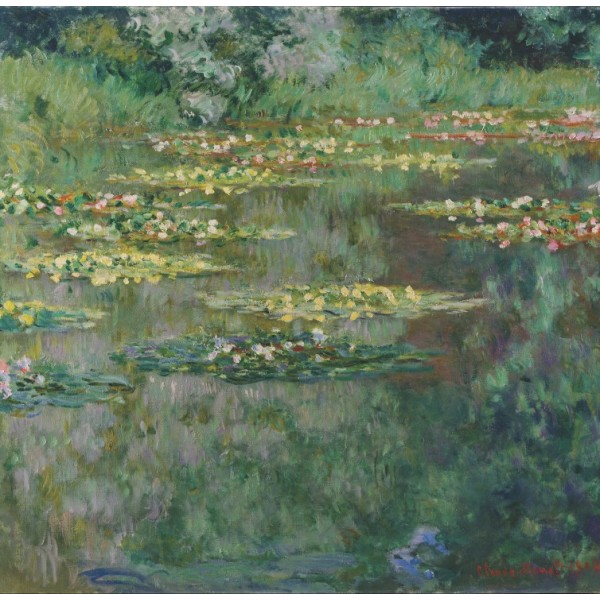 Lilie wodne, Claude Monet (1000el.) - Sklep Art Puzzle